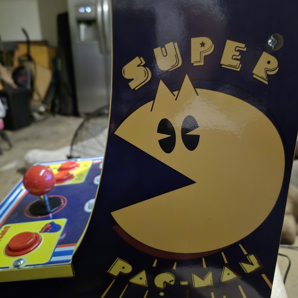 Arcade Super Pac-Man Retro Arcade Cabinet - Black - Picture 7 of 16
